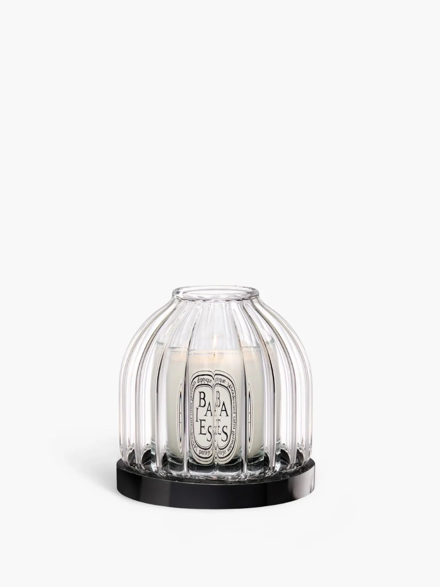 RIBBED CANDLE HOLDER FOR MINI CANDLES