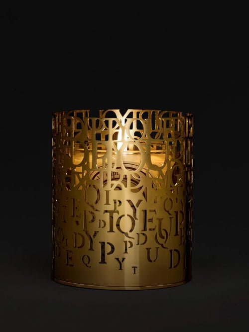 ALPHABET CANDLE HOLDER FOR CLASSIC CANDLES