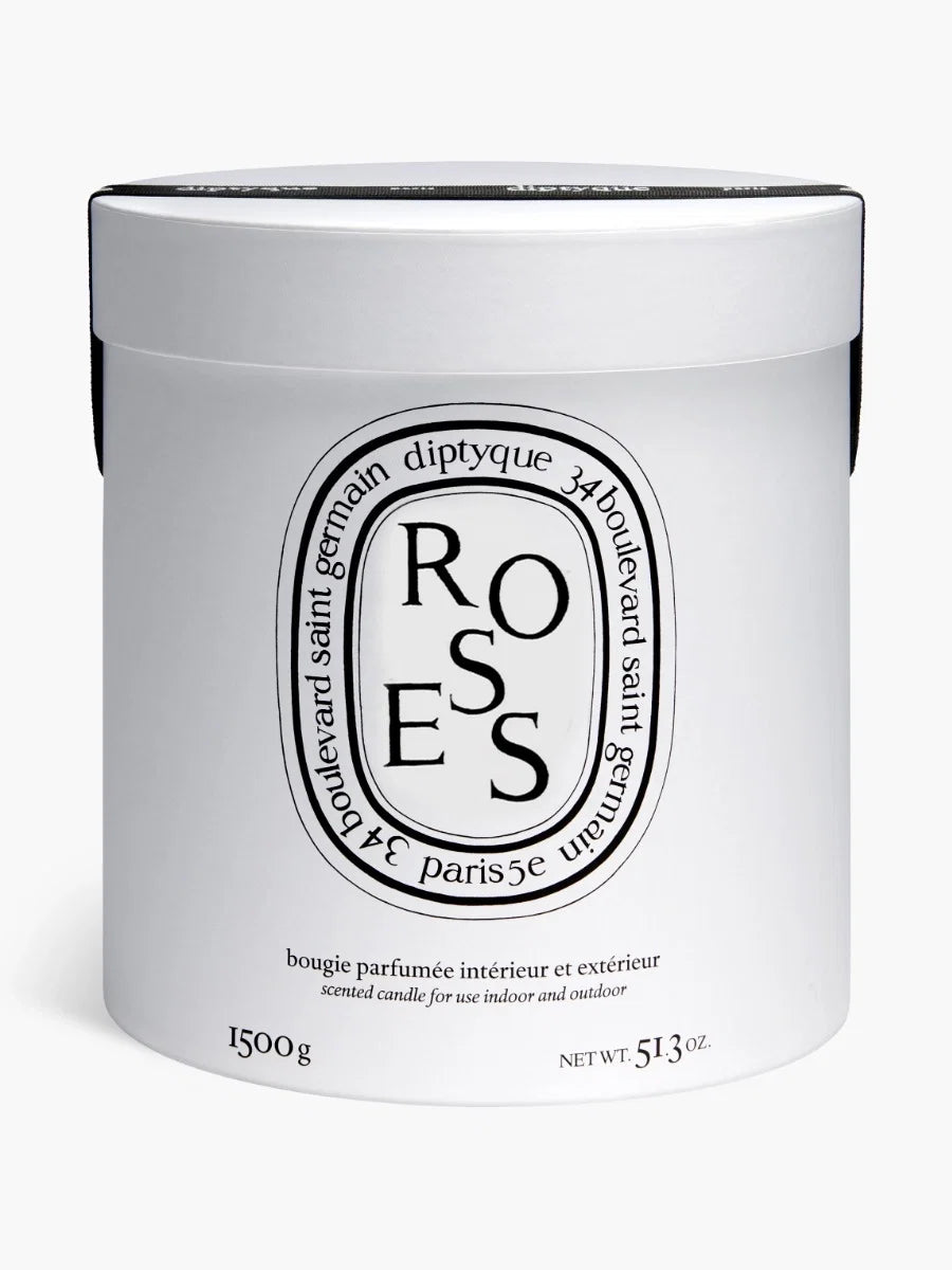 ROSES VERY LARGE CANDLE - 51.3 OZ