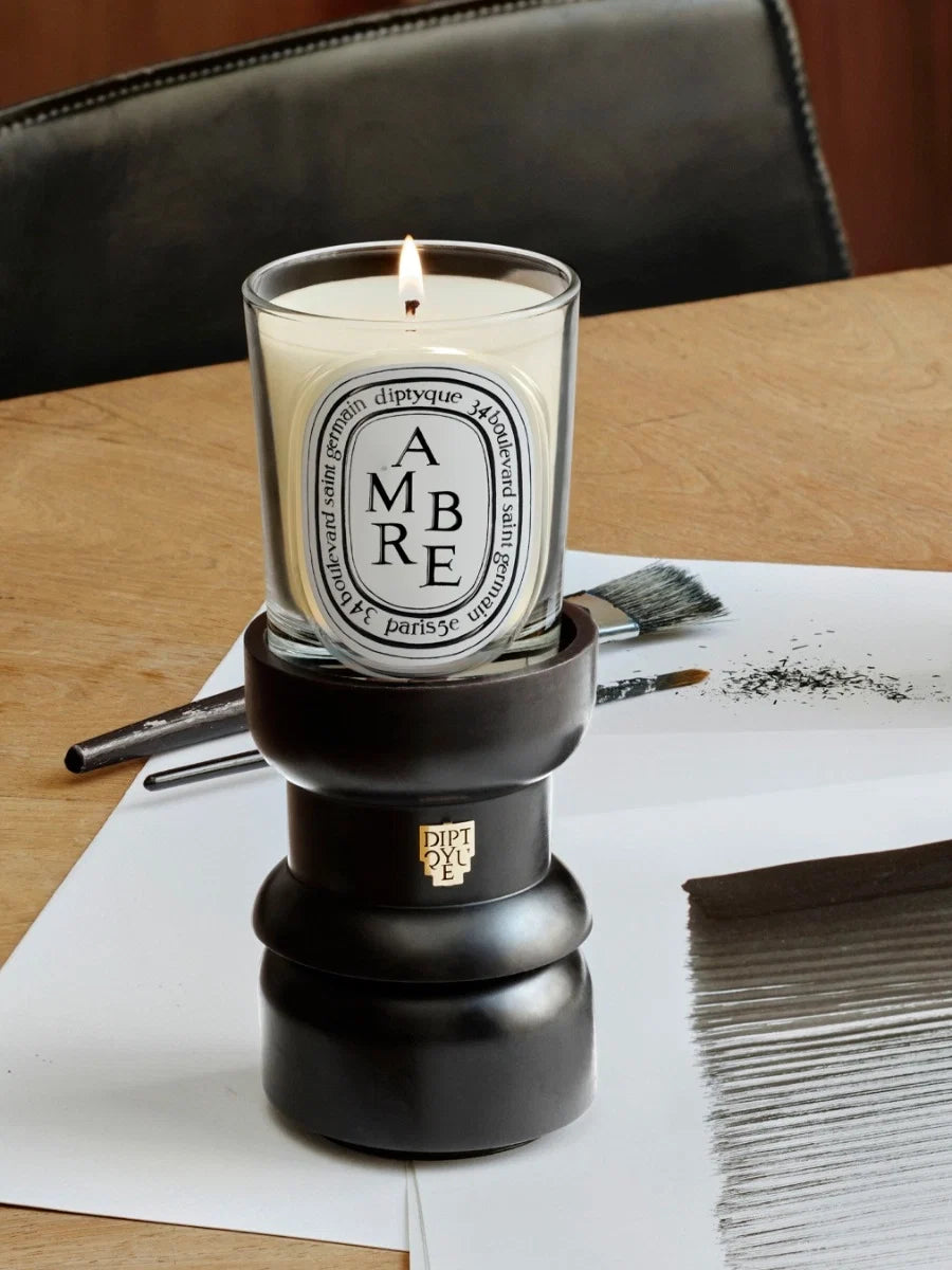 SMALL CHESS CANDLE HOLDER FOR CLASSIC CANDLES